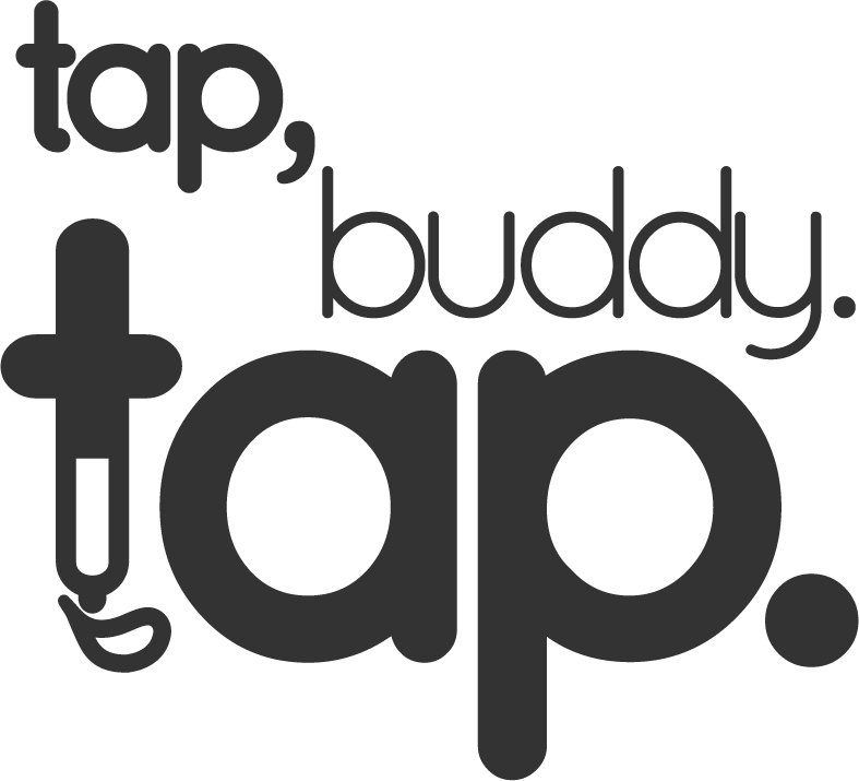 Tap, Buddy. Tap. Logo